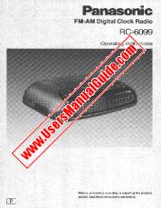 Vezi RC-6099 pdf Instrucțiuni de operare