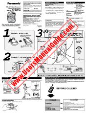 Ver RF-SW50 pdf Instrucciones de operación