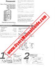 View RQSW45V pdf Operating Instructions