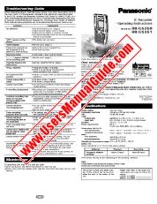 Ver RR-US350 pdf Instrucciones de operación