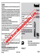 Ver RR-XR320 pdf Instrucciones de operación