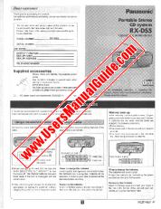 View RX-DS5 pdf Operating Instructions