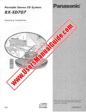 Ver RXED707 pdf Instrucciones de operación