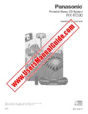 Ver RXED90 pdf Instrucciones de operación