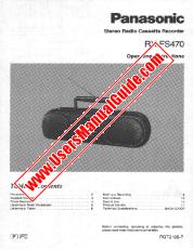 View RX-FS470 pdf Operating Instructions