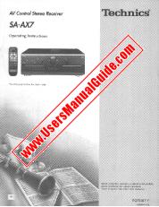 Vezi SAAX7 pdf Tehnica - instrucțiuni de utilizare