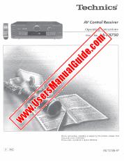 View SADX750 pdf Technics - Operating Instructions