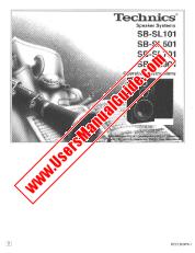 View SBSL701 pdf Technics - Operating Instructions