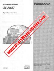 Ver SA-AK57 pdf Instrucciones de operación