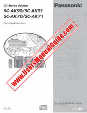 View SA-AK71 pdf Operating Instructions