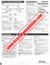 Vezi SL-CT570 pdf Instrucțiuni de operare