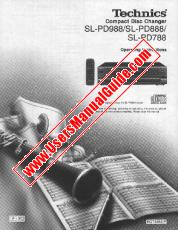 View SLPD788 pdf Technics - Operating Instructions