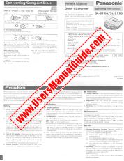 Ver SL-S120 pdf Instrucciones de operación
