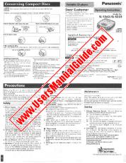View SL-S262 pdf Operating Instructions