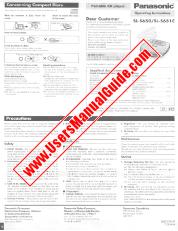 View SL-S650 pdf Operating Instructions