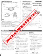 Ver SL-SW860 pdf Instrucciones de operación