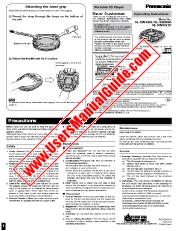 Vezi SL-SW895 pdf Instrucțiuni de operare