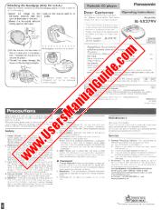 Ver SLSX279V pdf Instrucciones de operación