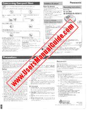 View SL-SX282C pdf Operating Instructions