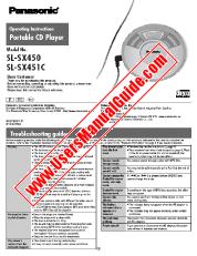 Vezi SL-SX451C pdf Instrucțiuni de operare
