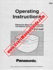 View SR-FU15AP pdf Operating Instructions