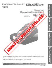 Ver VM-D52 pdf VHS-C Palmcorder - Quasar Operating Instructions