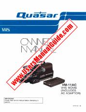 View VM11 pdf QUASAR - Owners Manual
