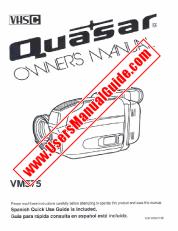 Vezi VM575 pdf VHS-C - QUASAR Proprietarii Manual