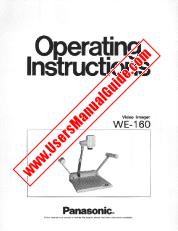 Ver WE160 pdf Instrucciones de operación