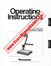 View WEMV180A pdf English and Francais - Operating Instructions
