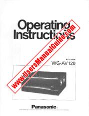 Ver WGAV120 pdf Instrucciones de operación