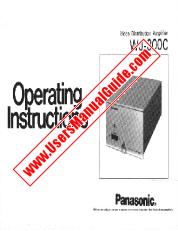 Ver WJ-300C pdf Instrucciones de operación