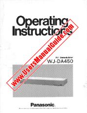View WJ-DA450 pdf Operating Instructions