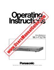 Vezi WJFS216 pdf Instrucțiuni de operare