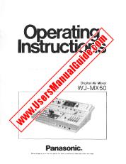 Ver WJ-MX50 pdf Instrucciones de operación
