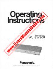 Vezi WJ-SW208 pdf Instrucțiuni de operare