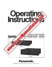 View WP-1200 pdf Operating Instructions