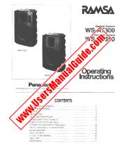 View WS-AT300 pdf RAMSA - Operating Instructions