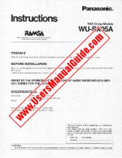 View WUSX05 pdf RAMSA - Instructions