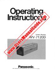 View WV-7120D pdf Camera Housing - Operating Instructions