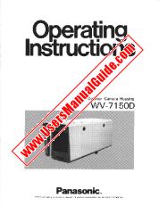 Ver WV-7150D pdf Cámara exterior para cámara - Instrucciones de funcionamiento