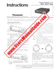 View WV-AD110A pdf Instructions