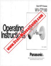 View WV-CP100 pdf Color CCTV Camera - Operating Instructions