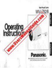 View WVLZ62/8 pdf Vari-Focal Lens - Operating Instructions