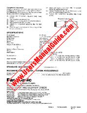Ver WV-LZ81/10 pdf Manual de instrucciones de Iris Zoom Lens automático
