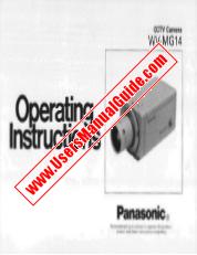 Ver WV-MG14 pdf Instrucciones de operación
