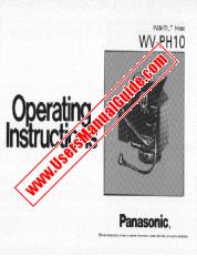 Ver WV-PH10 pdf Instrucciones de operación