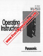 Vezi WV-PS03 pdf Instrucțiuni de operare