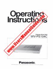 View WV-PS104C pdf Operating Instructions