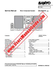 Ver DCDA370 pdf Manual de servicio